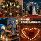 🖤🔥 Black Friday Sale - 60%  Rabatt🎄✨ Rechargeable Flameless LED Tea Light Candles 🕯️💖