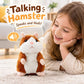 🥳2026 HOT SALE - Only ￡9.99!💞50K+ SOLD! 🐹✨ 50% OFF! Talking Hamster Plush – repeats whatever you say, auto head-shaking, hilarious fun for kids & adults. Perfect gift & pet entertainment! 🎁💚