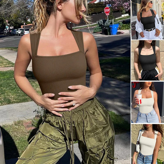 ✨Last Day 50% OFF✨Sleeveless Tummy Control Tank Tops Bodysuits🔥Buy 2 Get Free Shipping