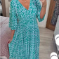 🔥Big Sale - 49% OFF🔥 Free Shipping Mini Bohemia Print V-neck Dress