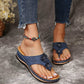 2021 New Ladies Summer Flowers Casual Sandals