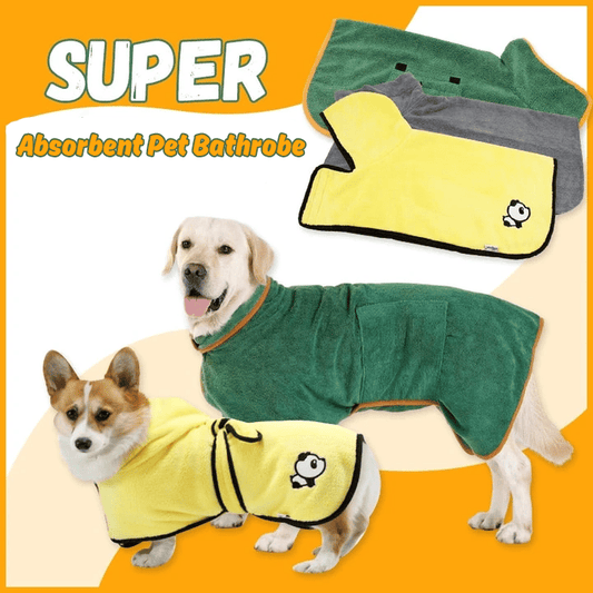 🔥New Year Sale 50% OFF🐕Super absorbent Pet Bathrobe🎁Buy 2 save 10%
