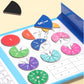 🔥Magnetic Book Fraction Puzzle For Children