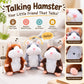 🥳2026 HOT SALE - Only ￡9.99!💞50K+ SOLD! 🐹✨ 50% OFF! Talking Hamster Plush – repeats whatever you say, auto head-shaking, hilarious fun for kids & adults. Perfect gift & pet entertainment! 🎁💚