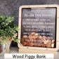 🔥Hot Sale 49% OFF🎁Pennies from Heaven Bank Wood Piggy Bank