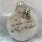 🎅Christmas Sale 55% OFF - Christmas Ornaments Feather Ball👼Angel In Heaven Memorial Ornament