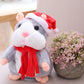 🥳2026 HOT SALE - Only ￡9.99!💞50K+ SOLD! 🐹✨ 50% OFF! Talking Hamster Plush – repeats whatever you say, auto head-shaking, hilarious fun for kids & adults. Perfect gift & pet entertainment! 🎁💚