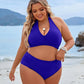 🔥Last Day Special Price £13.99!!💥👙Tummy Control Bathing Suits Modest High Waisted Bikini Sets