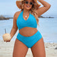 🔥Last Day Special Price £13.99!!💥👙Tummy Control Bathing Suits Modest High Waisted Bikini Sets