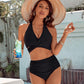 🔥Last Day Special Price £13.99!!💥👙Tummy Control Bathing Suits Modest High Waisted Bikini Sets