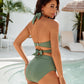 🔥Last Day Special Price £13.99!!💥👙Tummy Control Bathing Suits Modest High Waisted Bikini Sets