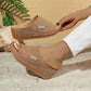 🔥2025 Hot Sale 50% OFF - Women's Casual Wedge Slide Sandals