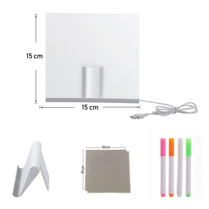 🎄 Christmas Special: 50% Off!! 🎨 Illuminated Erasable Drawing Board for Kids