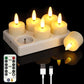 🖤🔥 Black Friday Sale - 60%  Rabatt🎄✨ Rechargeable Flameless LED Tea Light Candles 🕯️💖