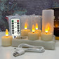 🖤🔥 Black Friday Sale - 60%  Rabatt🎄✨ Rechargeable Flameless LED Tea Light Candles 🕯️💖